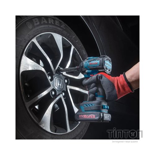 Гайковерт Ronix 20В, 550Нм, комплект (8655)