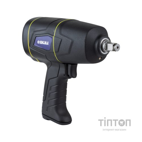 Гайковерт Sigma Profi 1/2" 850Нм 7000об/хв 142л/хв 8бар (6712071)