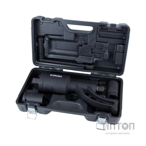 Гайковерт Sigma ручной 350мм, 6800Нм (1:68) с насадками 32, 33мм (6009021)