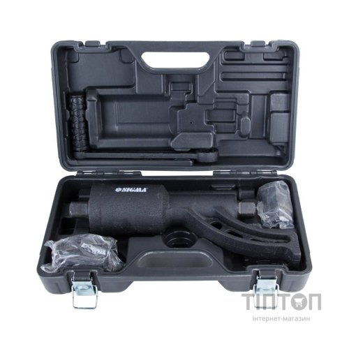 Гайковерт Sigma ручной 350мм, 6800Нм (1:68) с насадками 32, 33мм (6009021)