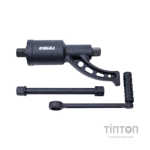 Гайковерт Sigma ручний 320мм, 5800Нм (1:68) з насадками 32, 33мм (6009011)