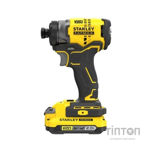 Гайковерт Stanley FatMax, 18V, 2x2Ah, 190Нм, 2900об/хв, 3800уд/хв (SFMCF820D2K)