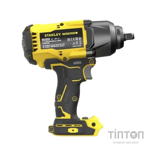 Гайковерт Stanley FatMax, 18V, 950Нм, 2000 об/хв, 2600 уд/хв (без АКБ и ЗУ) (SFMCF940B)