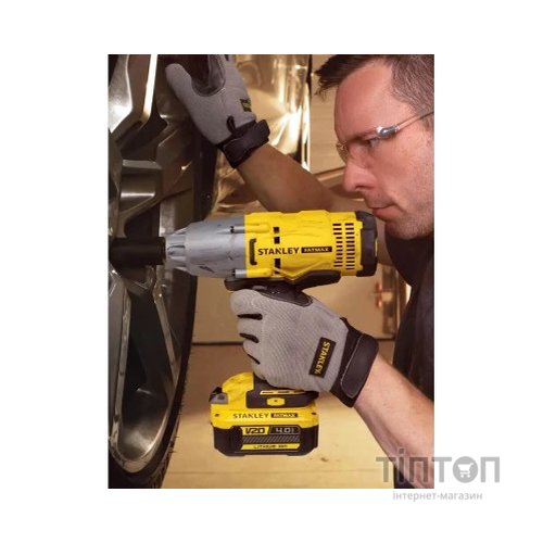 Гайковерт Stanley FatMax, Li-Ion 18V, 475 Нм, 1700 об/хв, 2500 уд/хв (без АКБ и ЗУ) (SFMCF900B)