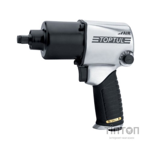 Гайковерт Toptul пневматичний 1/2" 813N/m (KAAA1640)
