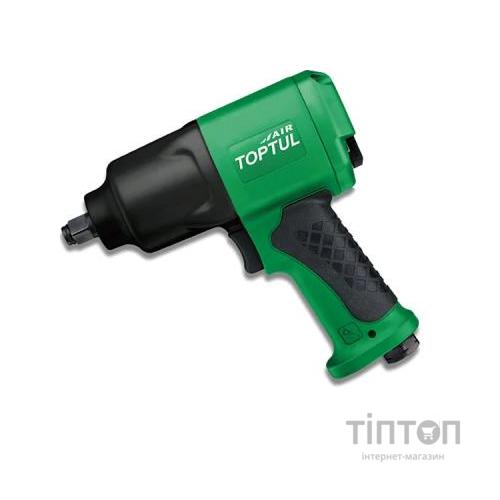 Гайковерт Toptul пневмо 1/2" 1356N/m 9500об/мин (KAAC1610)