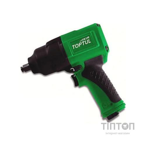 Гайковерт Toptul пневмо професійний 1/2" 1085N/m 8000об/мин (KAAJ1680)