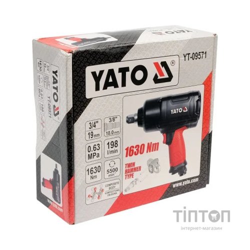 Гайковерт Yato пневматичний YT-09571 (YT-09571)