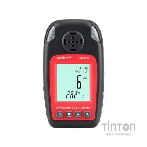 Газоаналізатор Wintact горючих газів + термометр WT8823 (WT8823)