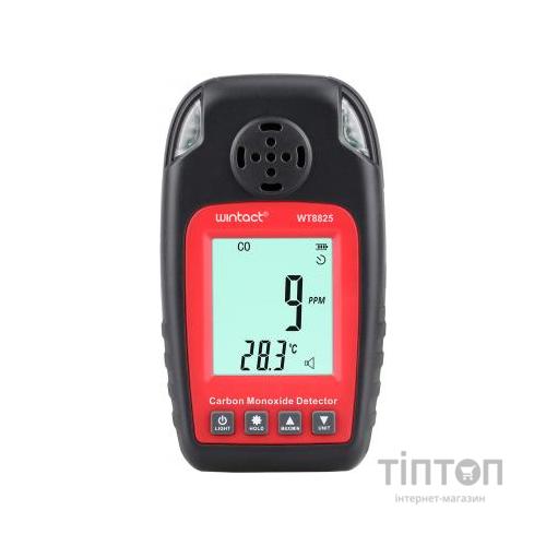 Газоаналізатор Wintact СО + термометр (0-1000 ppm, 0-50C) (WT8825)