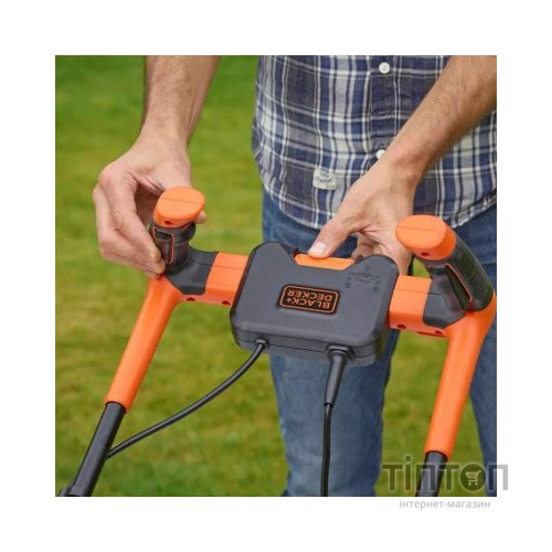 Газонокосарка Black&Decker 1.4 кВт, 34 см (BEMW461BH)