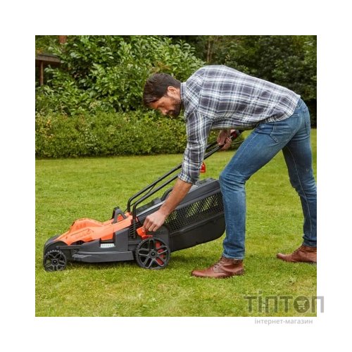 Газонокосарка Black&Decker 1.4 кВт, 34 см (BEMW461BH)