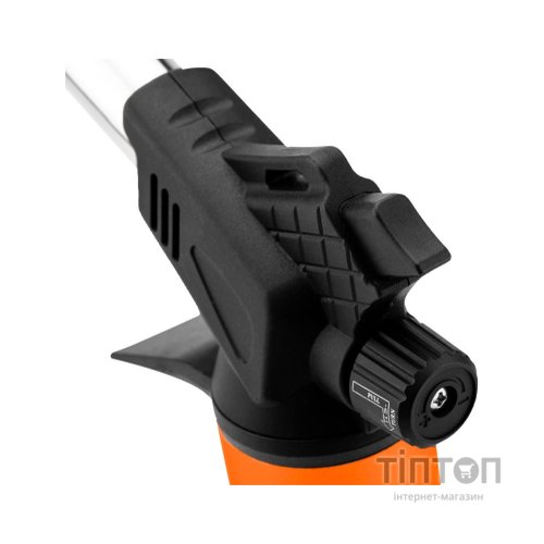 Газовий паяльник Neo Tools п’єзозапалювання, 1200°C, об’єм 12.6г, 0.286кг (19-905)