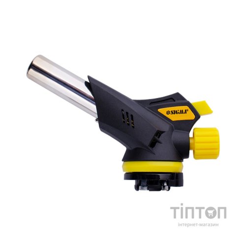 Газовий паяльник Sigma турбо 360 з п'єзопідпалом (2901331)