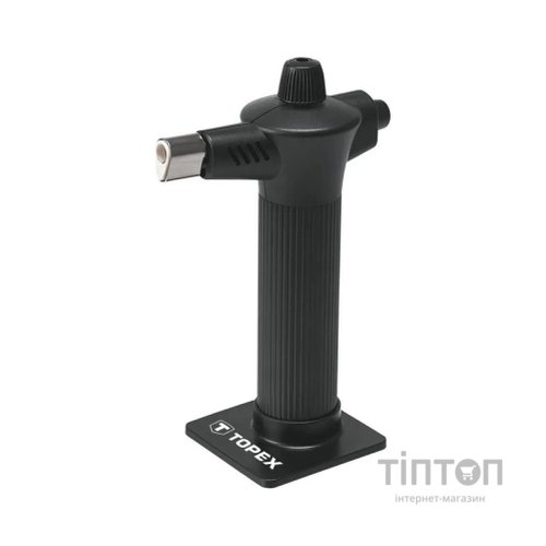 Газовий паяльник Topex п'єзозапалювання, 28 мл (44E106)
