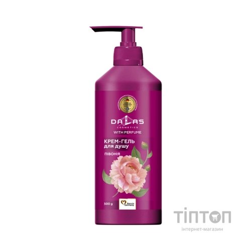 Гель для душу Dalas Cosmetics Півонія 500 г (4262396142023)
