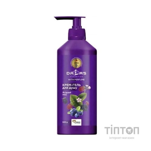 Гель для душу Dalas Cosmetics Ягідний мікс 500 г (4262396142054)