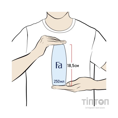 Гель для душу Fa Men 2 in 1 Червоний кедр 250 мл (9000101640991)