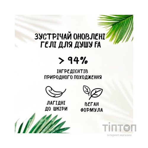 Гель для душу Fa Yoghurt Blueberry 400 мл (9000101704372)