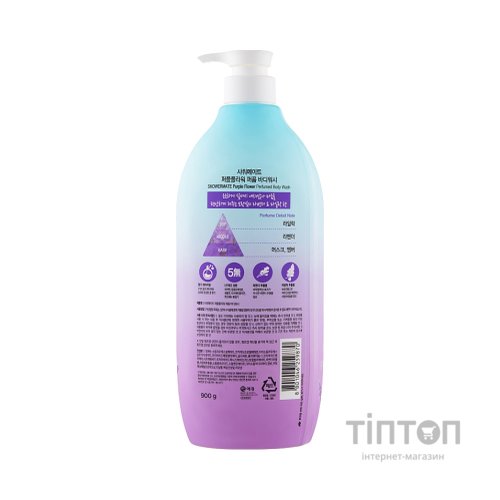 Гель для душу KeraSys Shower Mate Perfumed Lavender & Lilac 900 мл (8801046259870)