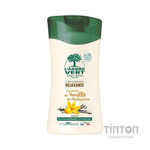 Гель для душу L'Arbre Vert Ванільний Мадагаскар 250 мл (3450601026270)