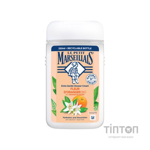 Гель для душу Le Petit Marseillais Квітка апельсинового дерева 250 мл (3251241048468/3574661578316)