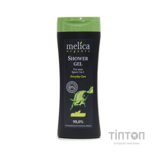 Гель для душу Melica Organic Спорт 2 в 1 для чоловіків 250 мл (4770416001149)