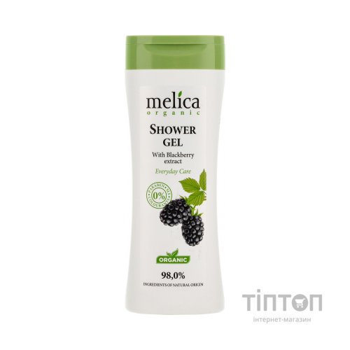 Гель для душу Melica Organic з екстрактом ожини 250 мл (4770416001118)