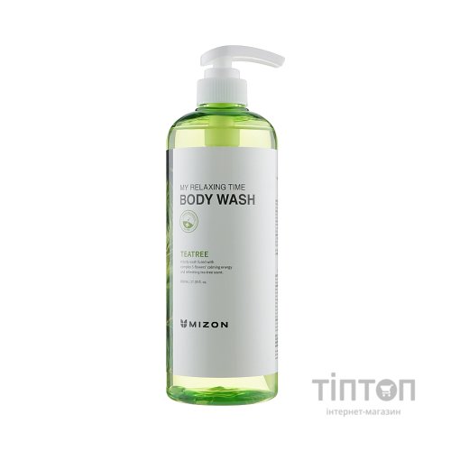 Гель для душу Mizon My Relaxing Time TeaTree 800 мл (8809132968934)