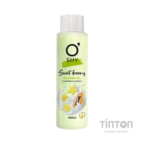 Гель для душу O'Shy Sweet Dreams Carambola & Papaya 400 мл (4820263230664)