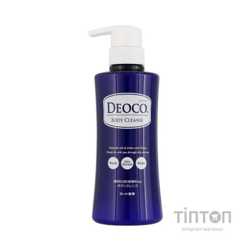 Гель для душу Rohto Deoco Medicinal Body Cleanse Проти вікового запаху 350 мл (4987241157679)