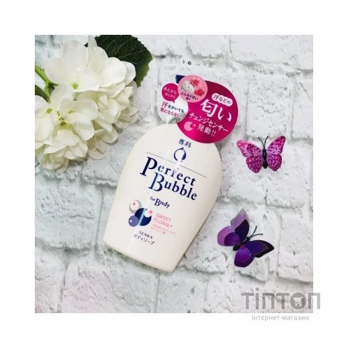 Гель для душу Senka Finetoday Perfect Bubble for Body Sweet Floral 500 мл (4901872443758)