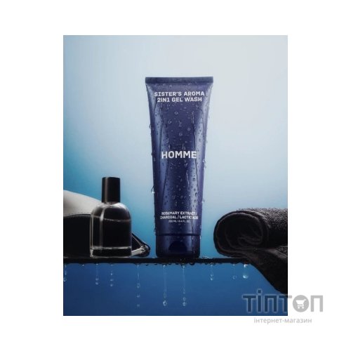 Гель для душу Sister's Aroma 2 in 1 Gel Wash Homme 250 мл (4820227786268)