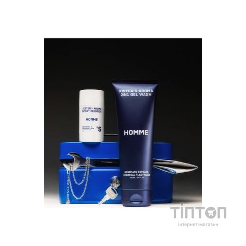 Гель для душу Sister's Aroma 2 in 1 Gel Wash Homme 250 мл (4820227786268)
