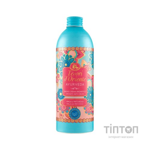 Гель для душу Tesori d'Oriente парфумований Аюрведа олія амли та пачулі 500 мл (8008970043630)