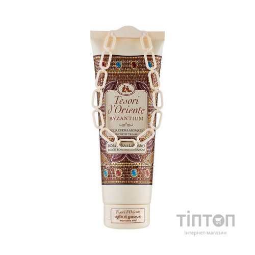 Гель для душу Tesori d'Oriente парфумований Візантія Чорна троянда та лабданум 250 мл (8008970040745)