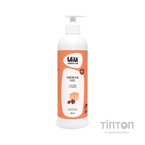Гель для душу UIU Карамель & Кава 300 мл (4820152332851)