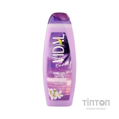 Гель для душу Vidal Emotions Квіти тіаре 500 мл (8008970037400/8008970056494)