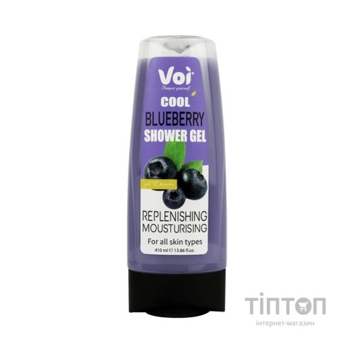 Гель для душу Voi Fresh Cool Blueberry Shower Gel Replenishing Mousturising 410 мл (8681608226683)