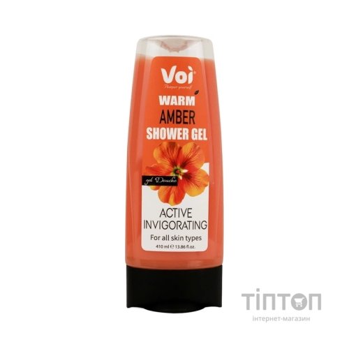 Гель для душу Voi Warm Amber Invigorating Shower Gel 410 мл (8681608226706)