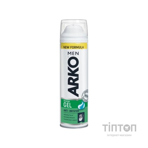 Гель для гоління ARKO Anti-Irritation 200 мл (8690506477264)