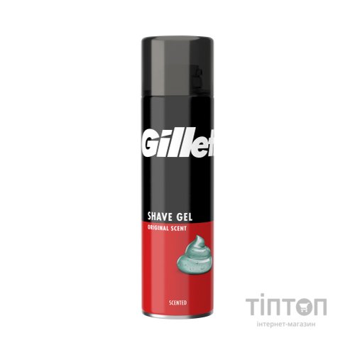 Гель для гоління Gillette Classic 200 мл (7702018981588)