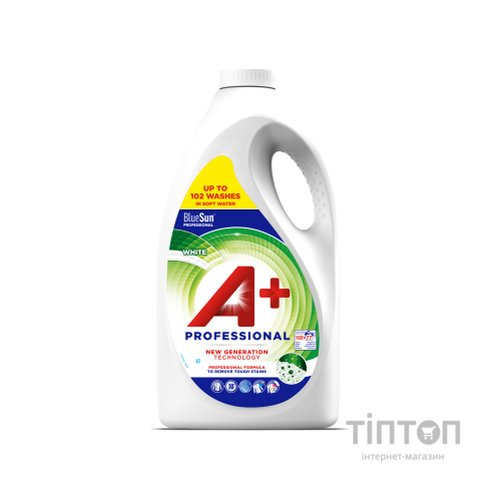 Гель для прання A+ Professional White 4.62 л (8435495841012)