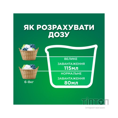 Гель для прання Ariel Гірське джерело 2.25 л (8700216691147)