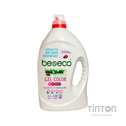 Гель для прання Be&Eco Color 3.7 л (4820168433603)