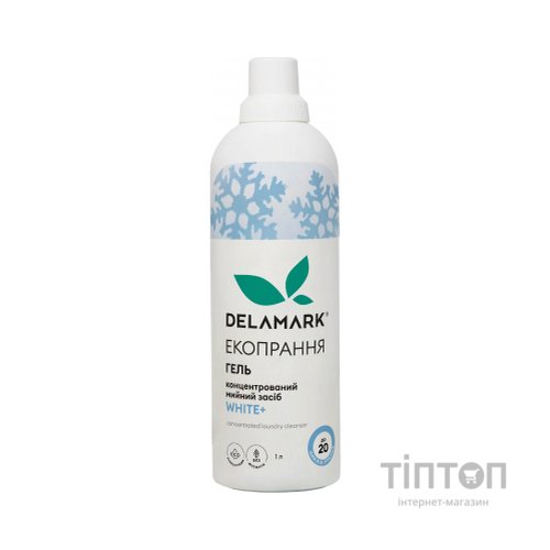 Гель для прання DeLaMark White 1 л (4820152330192)