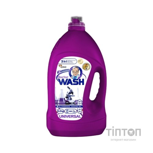 Гель для прання Doctor Wash Універсальний 4.2 кг (4823128002192)