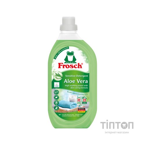 Гель для прання Frosch Aloe Vera Sensitiv 1.5 л (4001499159510)
