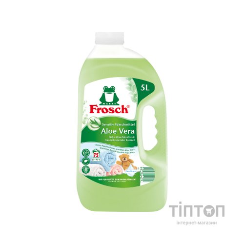 Гель для прання Frosch Aloe Vera Sensitiv 5 л (4001499962561)