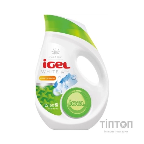 Гель для прання iGel White З ароматом свіжості 2 л (5999577880106)